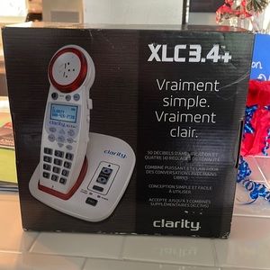 Clc3.4 clarity phone for hard of hearing.